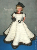 Franziska fashion doll gown thn